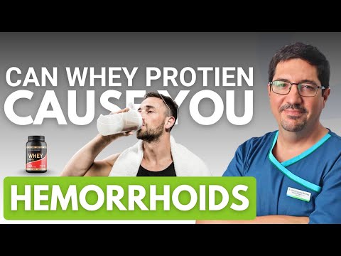 Whey Protein Builds Muscle… but Can It Also Give You Hemorrhoids? | Protein Shake Side Effects