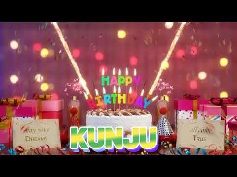 KUNJU Happy Birthday Song with Names 🌟 Happy Birthday to You
