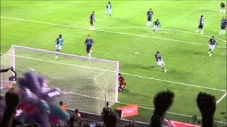 preview picture of video 'León vs Queretaro J14 Clausura 2014 - Gol Miguel Sabah 1-0'