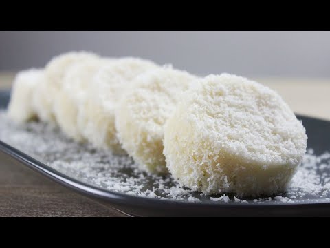Homemade Coconut Poutou Recipe 🇲🇺 | How To Make Ground Rice & Coconut Cake Recipe