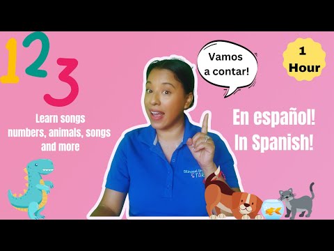 Learn songs, colors, letters, and more in Spanish and ASL (baby sign language) with Ms. Alejandra