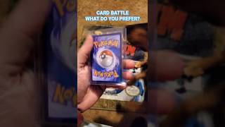 Card battle what one is for favorite? Dog cam pov
