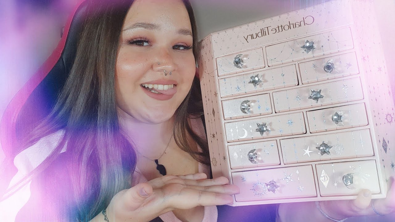 Calendario adviento maquillaje CHARLOTTE TILBURY 2022 // CHARLOTTE'S DIAMOND CHEST OF BEAUTY STARS