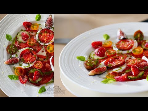 Caprese Salad w/ A French Twist – Bruno Albouze