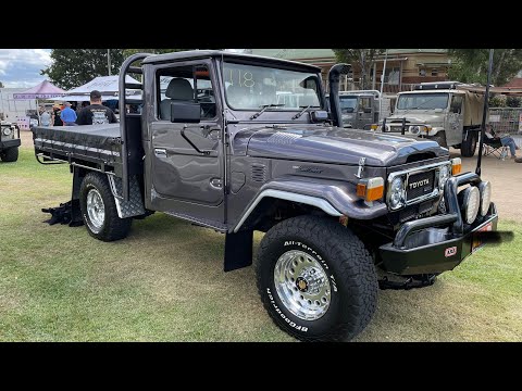 Toyota Land Cruiser Show. 265 trucks. Comparison video. RC Fourbieman.