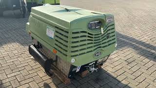 ضاغط متنقل Kubota D1105 Sullair 19.4 kW 2040 L / min 2 m3 / min 7 Bar Diesel Compr | صورة 4 - Machineryline