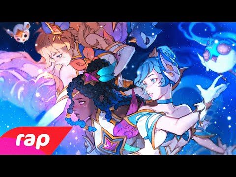Rap das Guardiãs Estelares (League of Legends: Wild Rift) - GAROTAS MÁGICAS | NERD HITS
