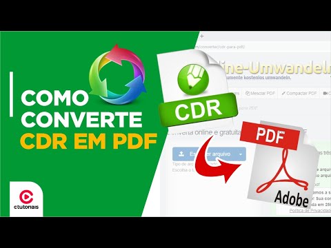 Vídeo: Converter CDR: perguntas e respostas sobre formatos