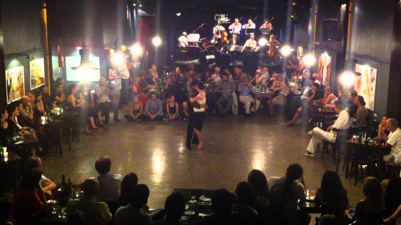 RECUERDO - Cecilia Capello y Diego Amorin en La Milonga del Tasso - Diciembre 2012