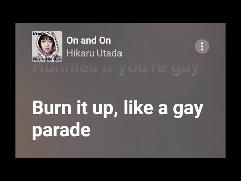 Stan Twitter: Hikaru Utada being a lyrical icon