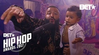 Instabooth With DJ Khaled, XXXTentacion, Big Shaq &amp; more Freestyle Cypher | BET Hip Hop Awards 2017