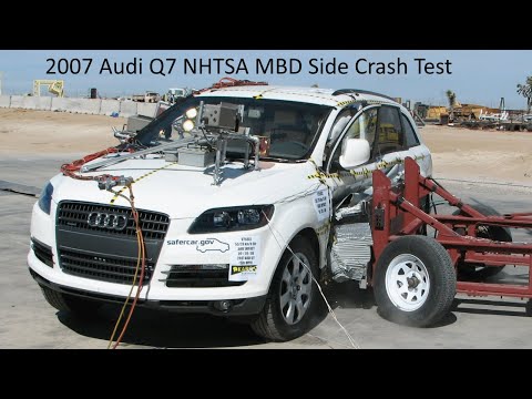 2007-2015 Audi Q7 (4L) NHTSA MDB Side Crash Test