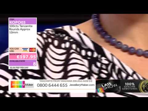 Tsavorite Garnet on the LATE SHOW 10/5/15