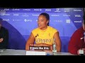 German Olympic Gold Medalist Yemisi Ogunleye Sings Gospel Song