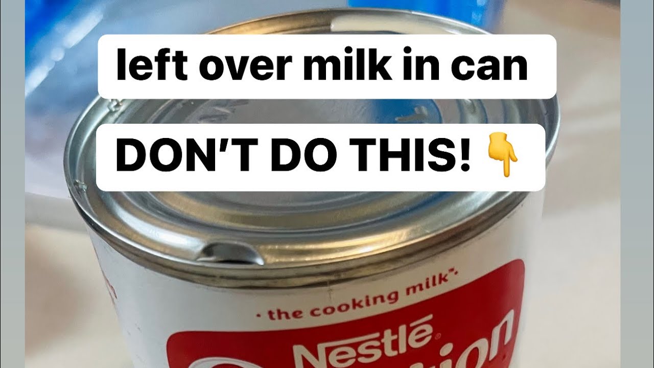 How long does condensed milk last after opening? More REF