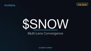 SNOW — Multi-Signal Convergence