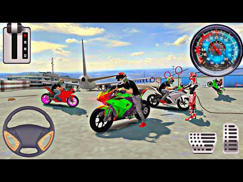 Ramp Impossible Suzuki Motorbike Stunt Racing 3D #4 | Xtreme Motorbikes Motocross Android Gameplay
