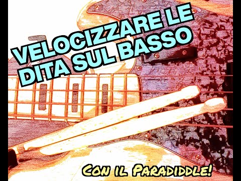 Velocizzare le dita sul basso con il Paradiddle! @FrancyGroove #bass #tutorial #ita