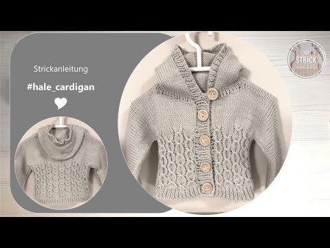 curly.strick.sisters | #hale_cardigan | Tutorial | diy |Anfänger geeignet