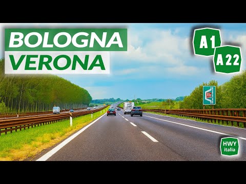A1 A22 | Autostrada del Sole - Brennero Highway | BOLOGNA - VERONA