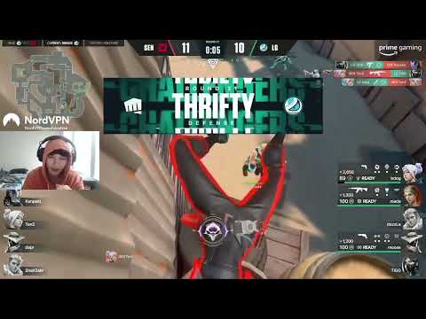 Zombs & Sinatraa reacts to Sentinels destroyed by an Eco vs LG - SEN vs LG VCT Highlights