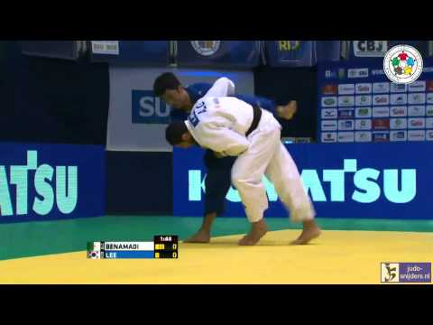 Judo 2013 World Championships Rio de Janeiro: Benamadi (ALG) - Won Lee (KOR) [-90kg]