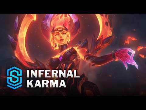 Infernal Karma Skin Spotlight - League of Legends