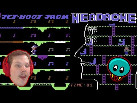 Jet-Boot Jack + Headache (C64) | INTERESTING GAMES