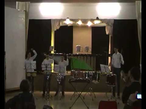 Ensemble di Percussioni della Scuola di Musica di Ferentino (Fr) - IC Frosinone 3° - 19.03.2013