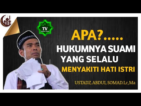 ceramah ustadz abdul somad|APA HUKUM NYA SUAMI MENYAKITI ISTRI