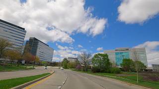 4K Drive in Schaumburg, Illinois | Chicago Suburbs Driving Tour