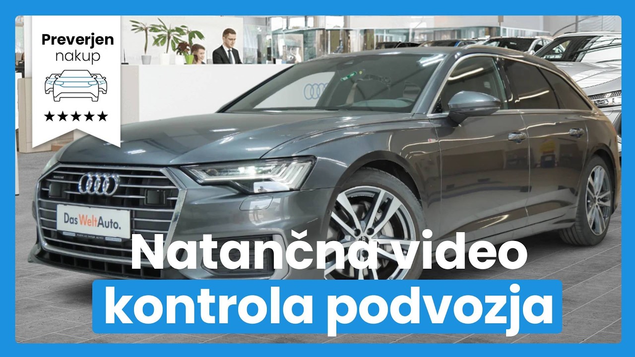 Audi A6 Avant 50 TDI quattro S line -ZRAČNO VZM. HLAJENI SEDEŽI