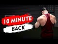 10 Minute INTENSE🔥 Back Workout // FOLLOW ALONG