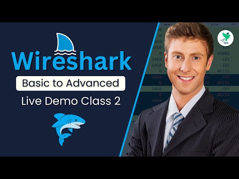 Wireshark Tutorial for BEGINNERS | Live Demo Class 2  | Skilled Inspirational Academy