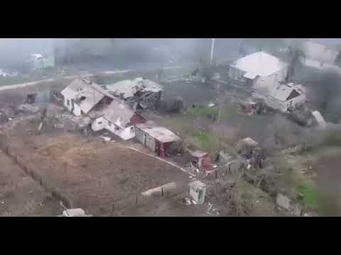 Появилось видео из города Попасная, где идут ожесточенные бои.