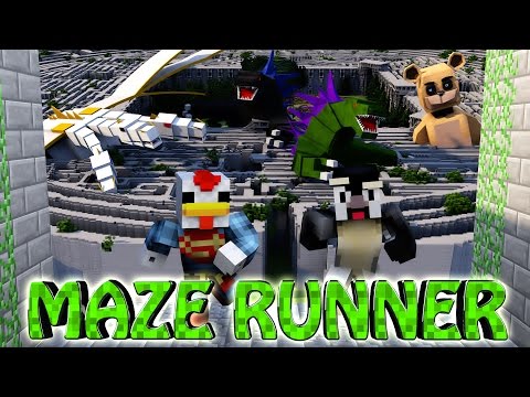 Minecraft | MAZE CHALLENGE SURVIVAL - Ultimate Challenges Part 1! (Godzilla, Maze Runner)