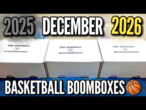 THE FINAL BOOMBOXES OF 2025! 😳🔥 December's Elite, Platinum, & Mid-End Basketball Boomboxes