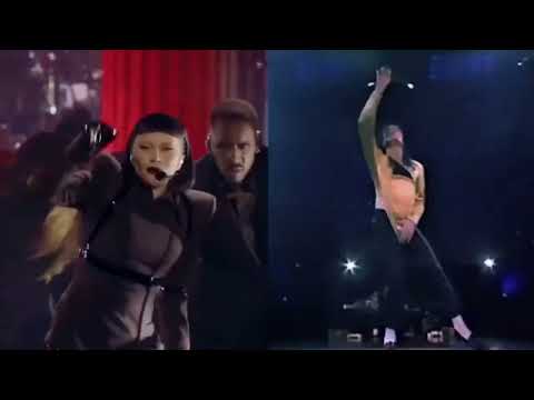 Lady Gaga VS Michael Jackson  Shadow Of a Man  Coachella