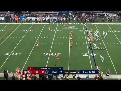 Every Dak Prescott Playoff Interception !!