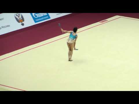 Vatova Valeria 2004 BUL clubs IT RG Junior Moscow 2019 14.75