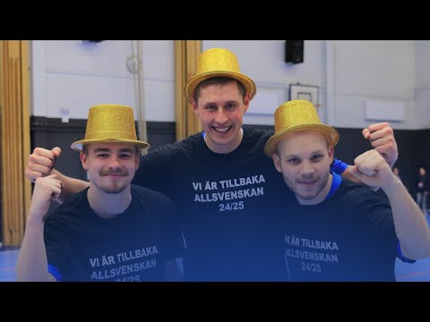 Vi är tillbaka! – Allsvenskan 2024/2025 (bakom kulisserna)