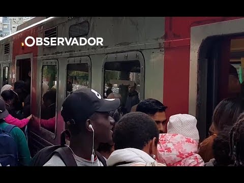 A sua manhã também foi assim? Um retrato da greve que parou os comboios