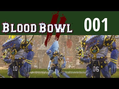 Echsen vs Untote Halbzeit 1 | Blood Bowl 2 #001 | Angespielt