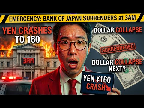 EMERGENCY: Bank of Japan SURRENDERS at 3AM - Yen Crashes to 160 (Dollar Collapse Next?)