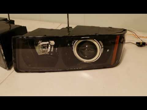 2002 TO 2006 CHEVY AVALANCHE CUSTOM HEADLIGHTS