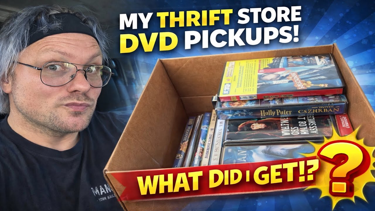 Thrift Store DVD Haul! I Found a Box of Movies… Did I Score Any Hidden Gems?