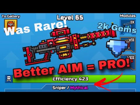 This Beast Sniper Upgraded to Mythical Increased My Aim Massively! (WTF OP!) | Terrorz PG3D