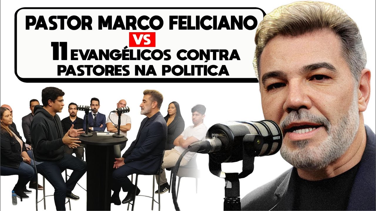 1 PASTOR POLÍTICO X 11 EVANGÉLICOS CONTRA PASTORES NA POLÍTICA | ft. PR. MARCO FELICIANO
