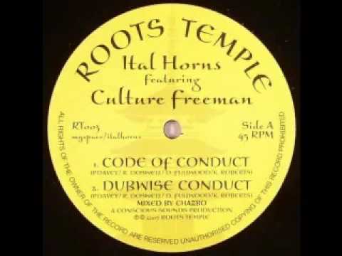 Ital horns feat. Culture freeman - Code of conduct