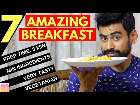7 Quick & Healthy Breakfast Options for the Week (Ditch the Paranthas)